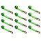 Tie 4 Safe 2" x 10' Wheel Lasso Lift Strap w/ Flat Snap Hook Tow Dolly , 12PK TWS21-2510-M3-GR-C-12 - alternate 1